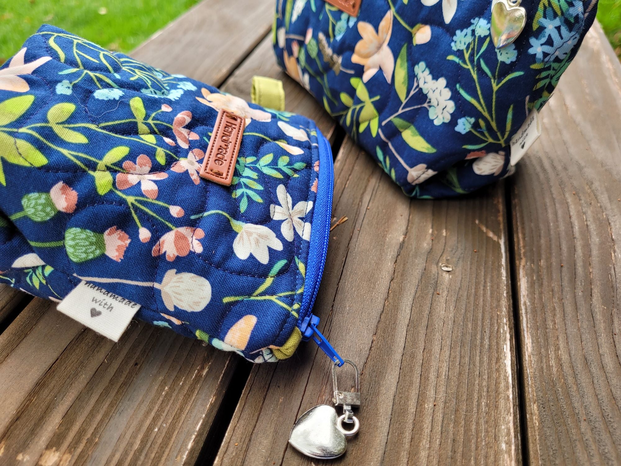 showing handmade tag details