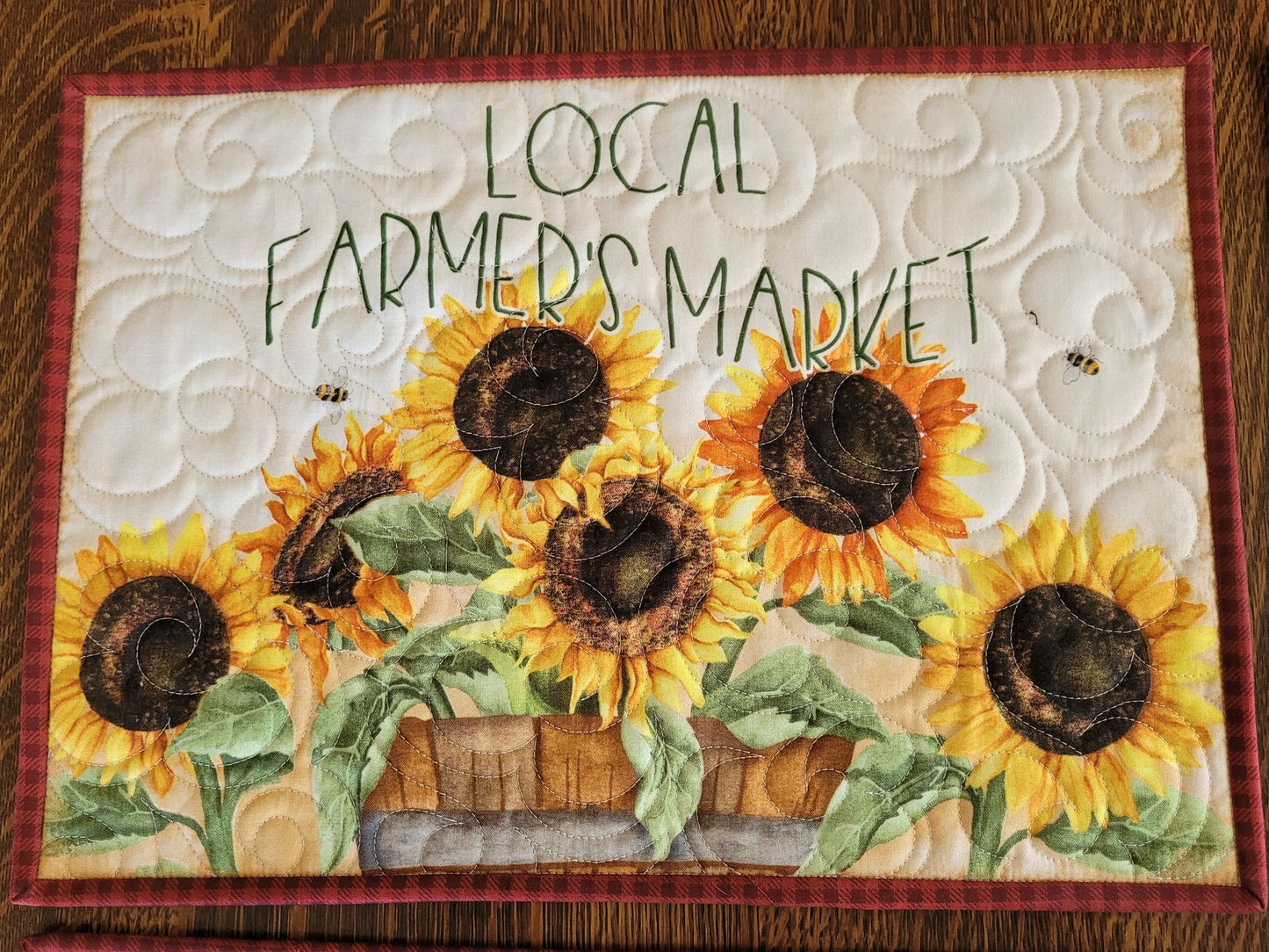 Summer Market Quilted Placemats