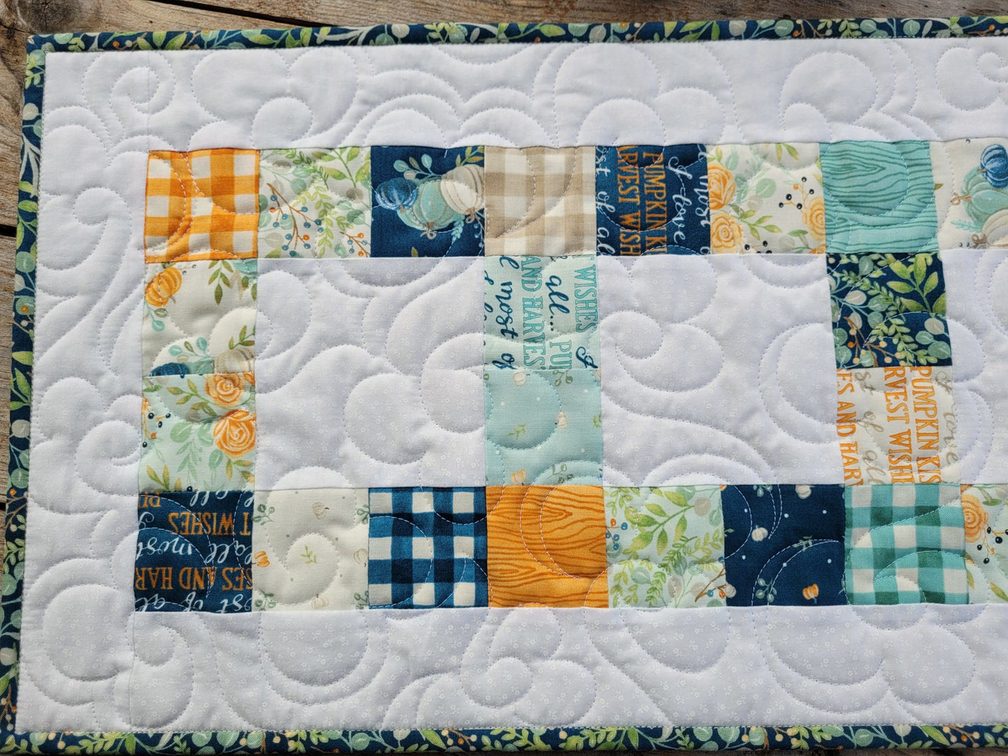 Quilted table runner