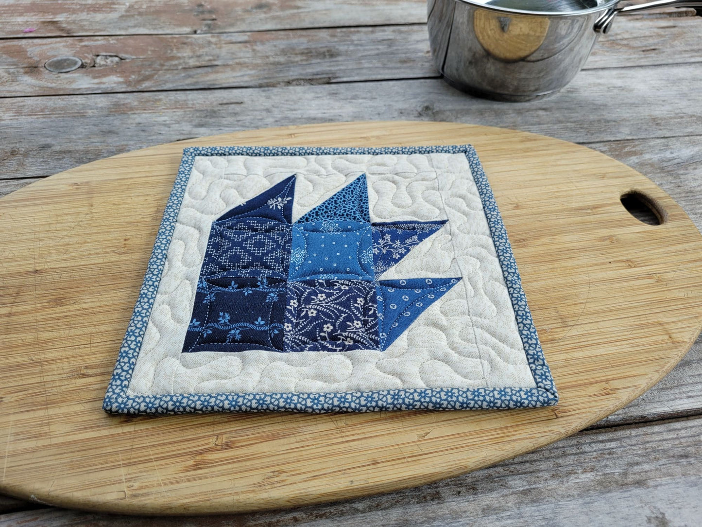 quilted potholder