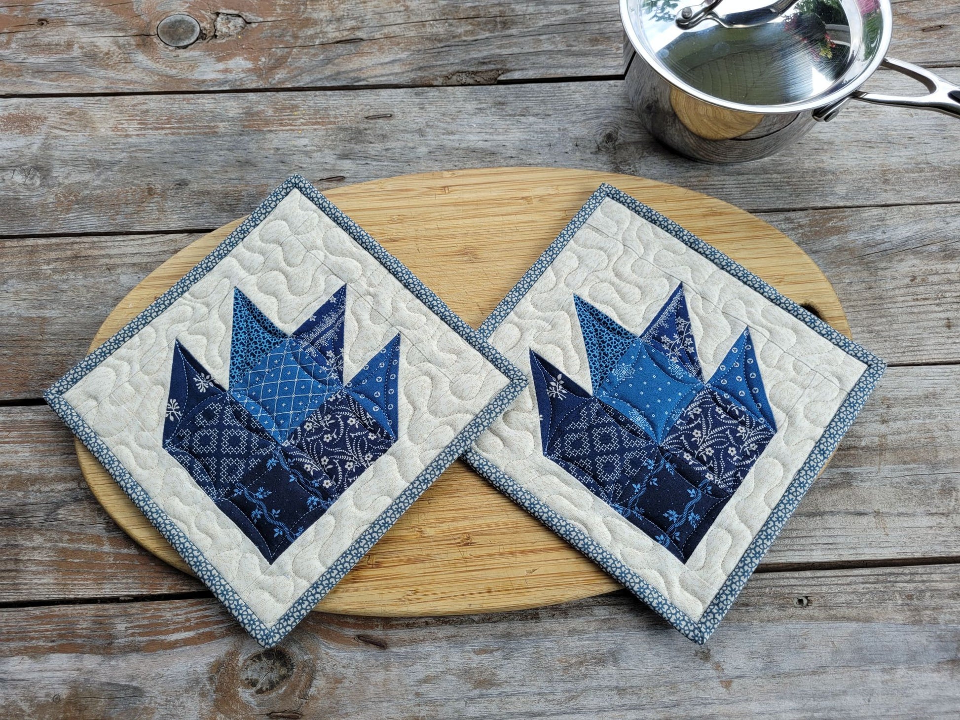 quilted potholder