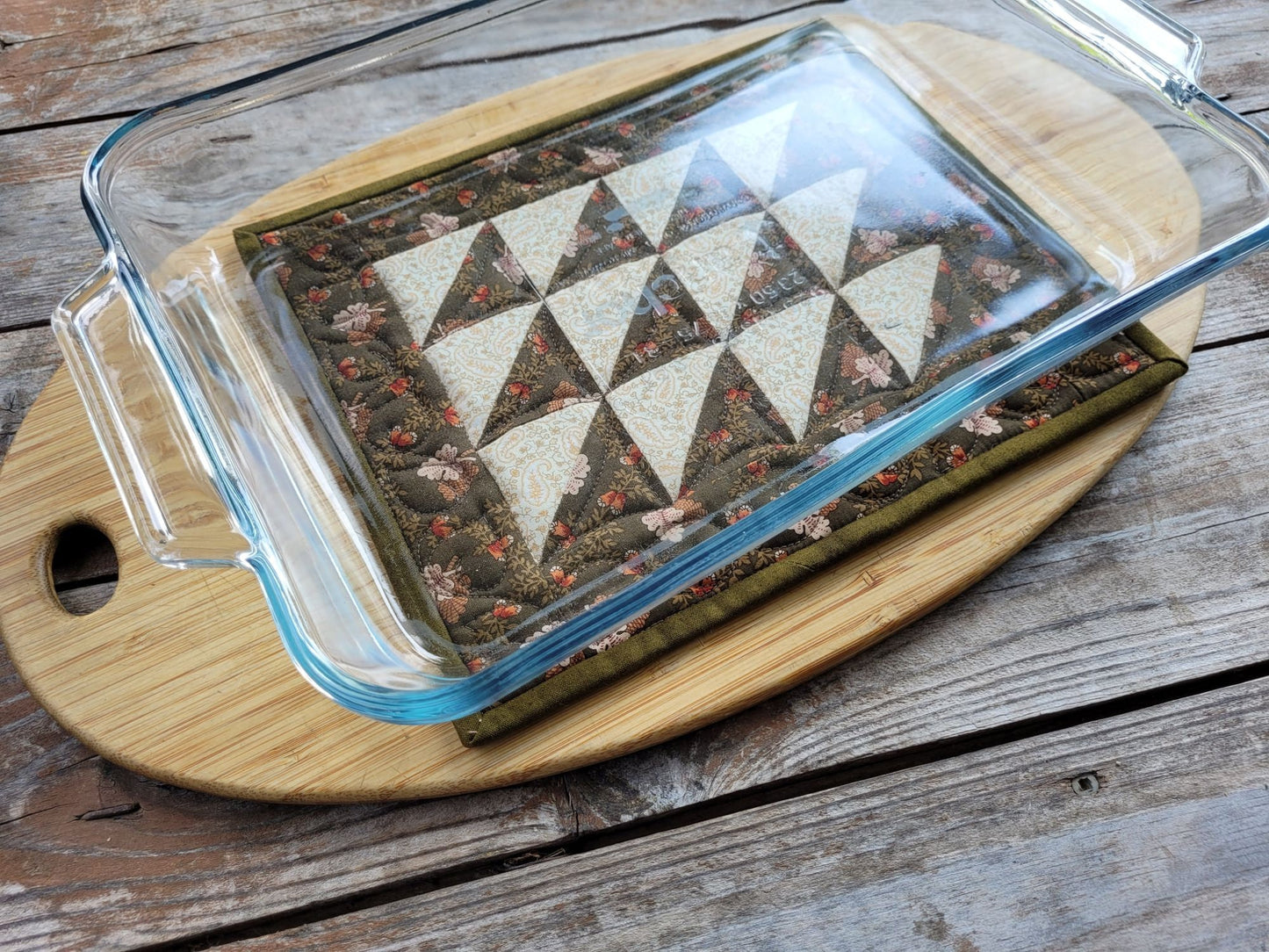 hot mat under 13 x 9 casserole