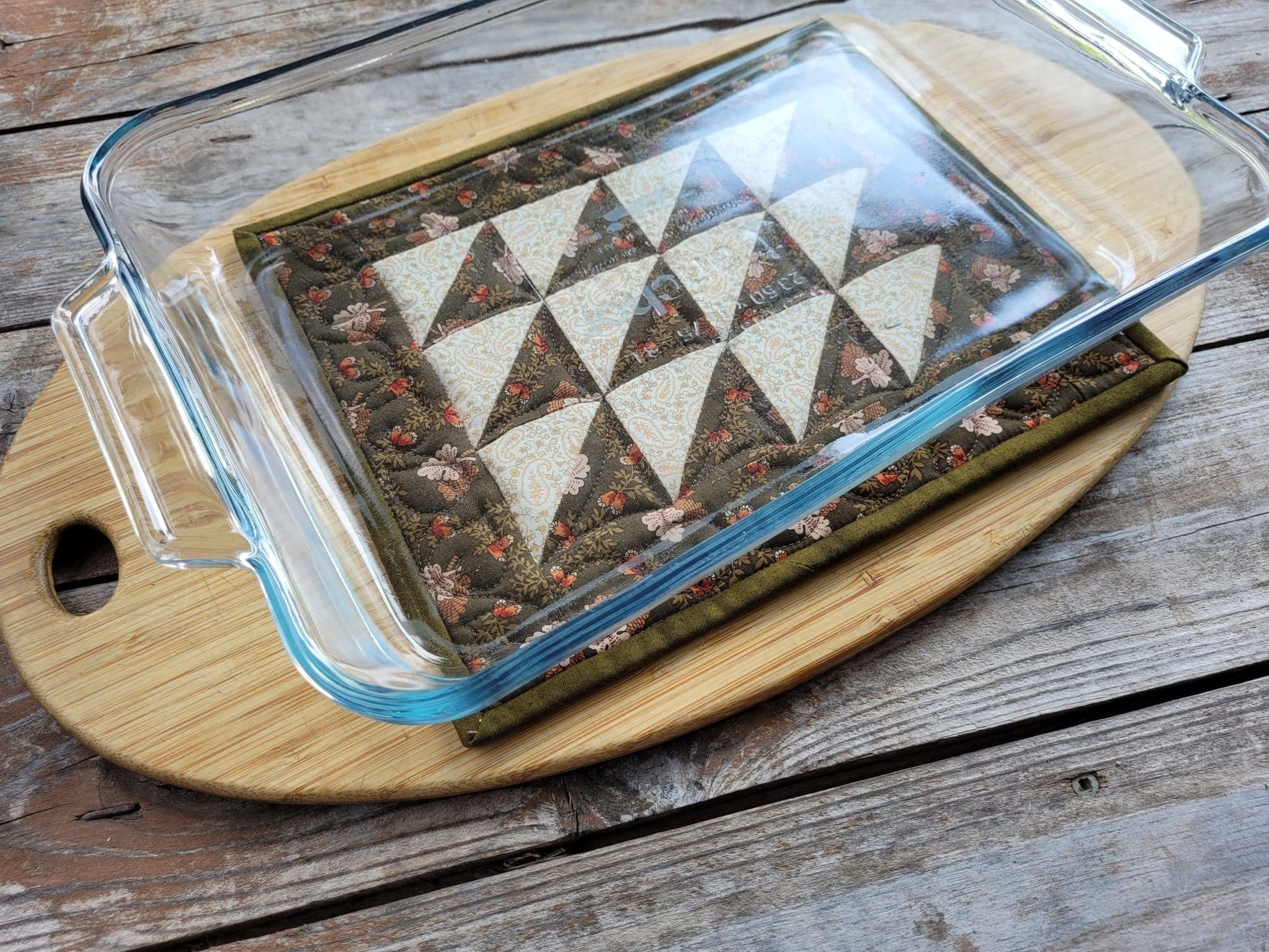 hot mat under 13 x 9 casserole