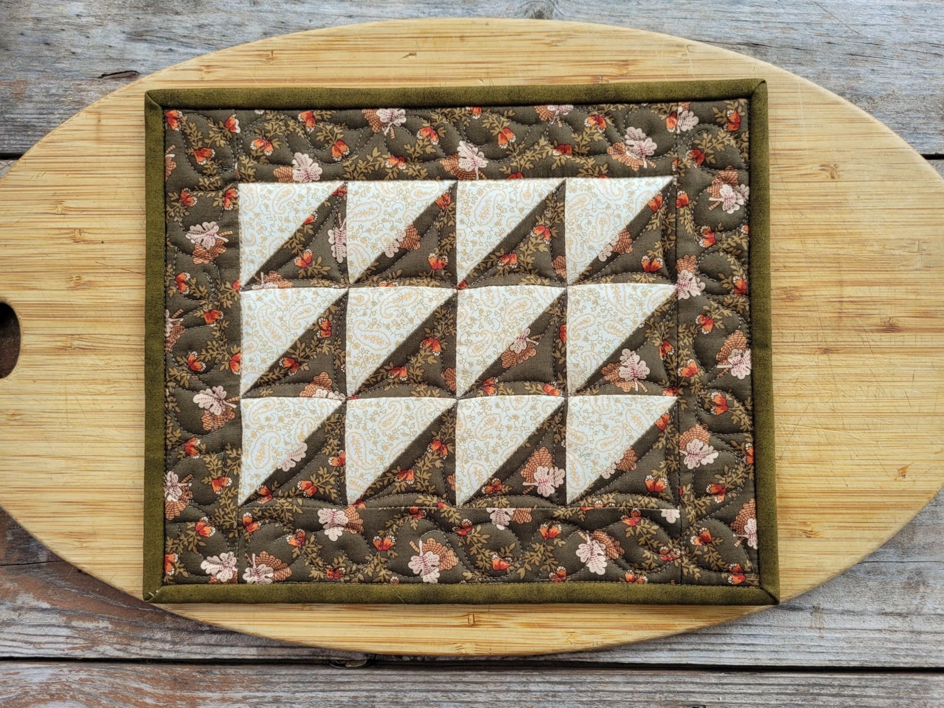 large quilted hot mat