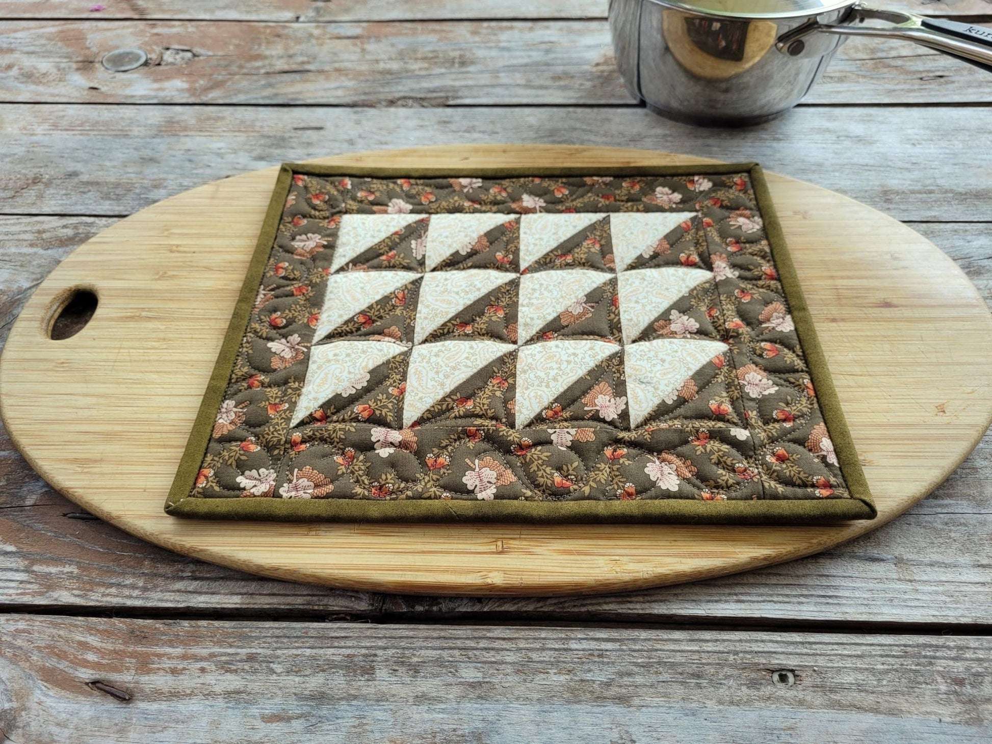 large quilted hot mat