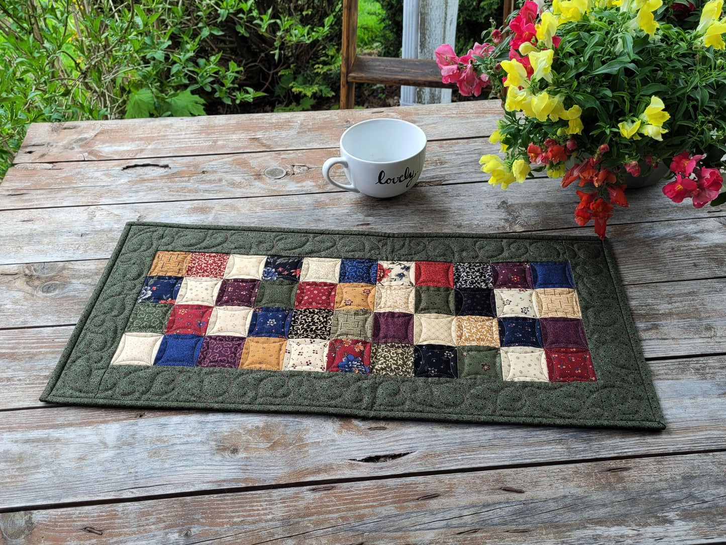 quilted table runner