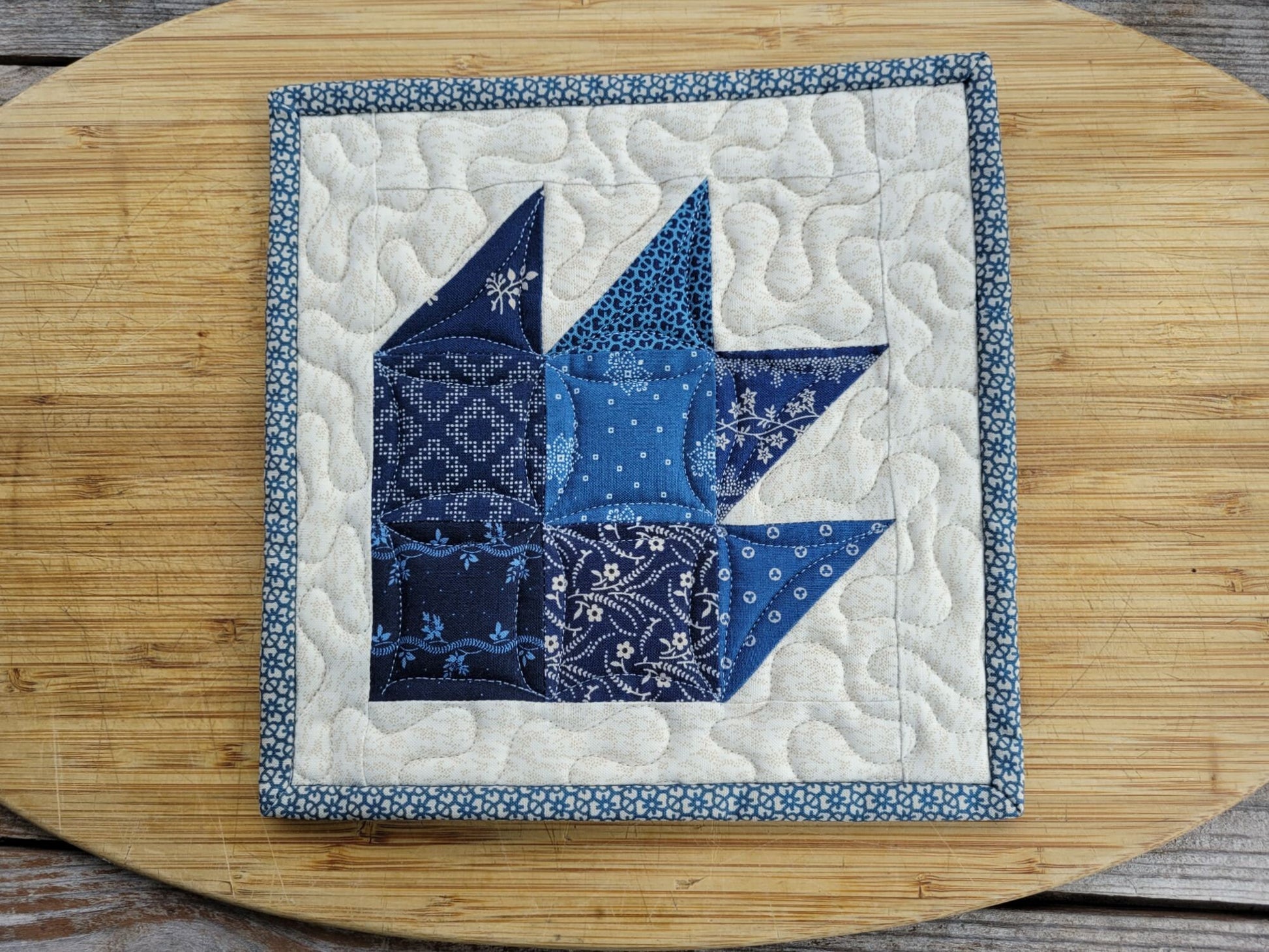 quilted potholder