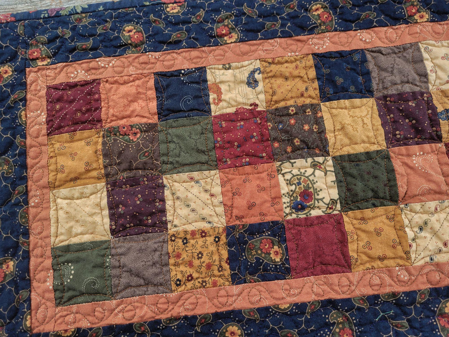 Quilted table runner