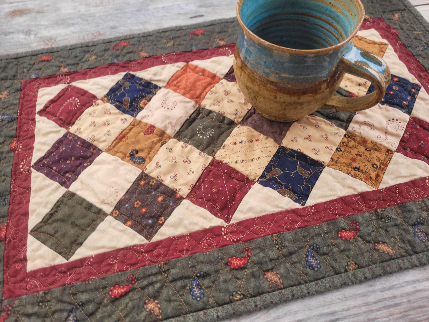 quilted table runner