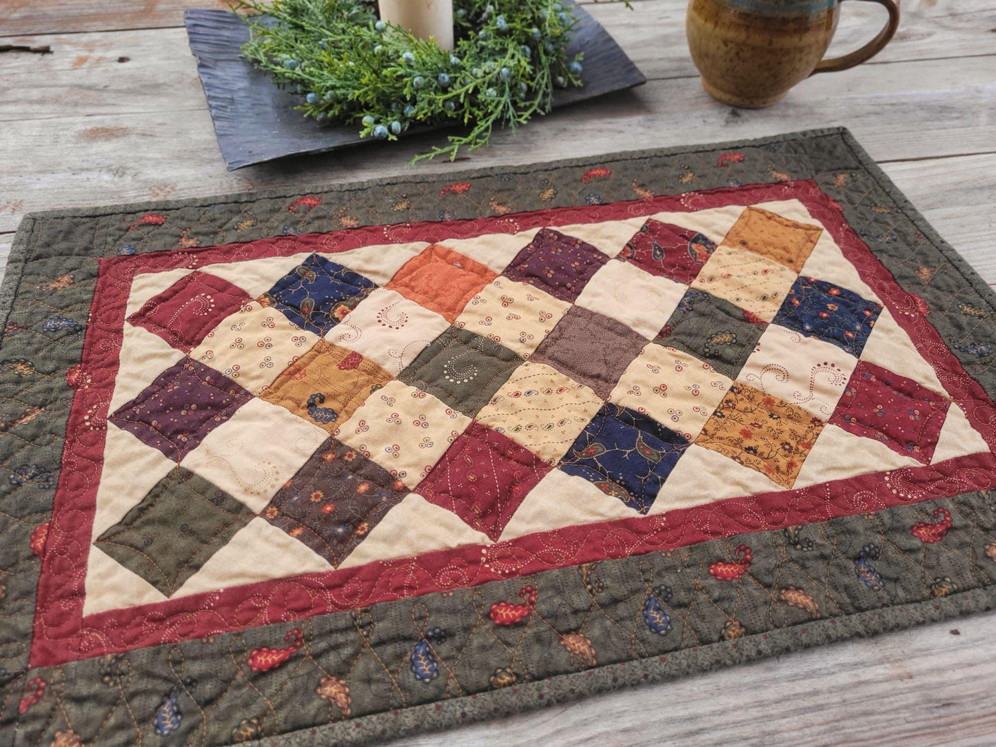 quilted table runner