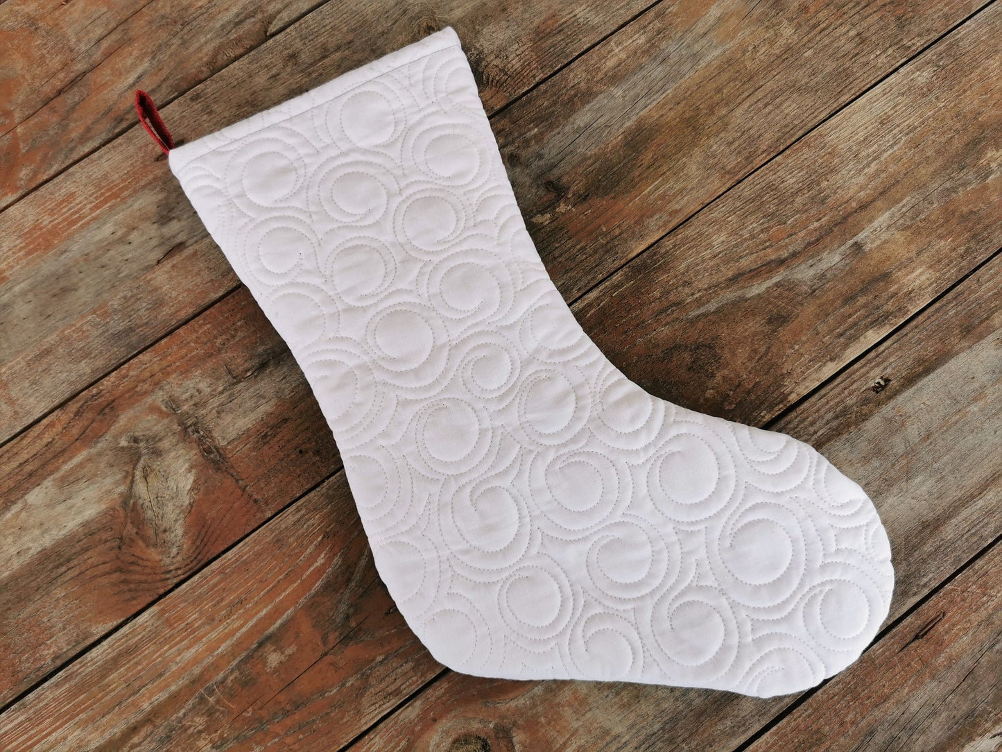 Blue & Green Christmas Stocking