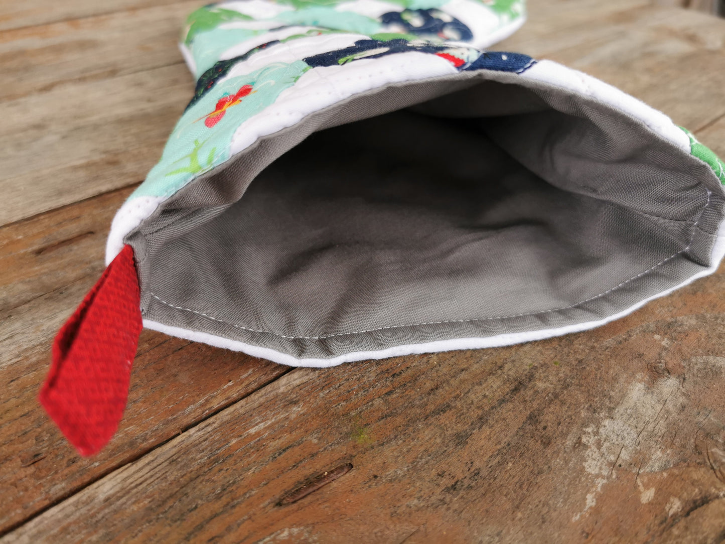 Blue & Green Christmas Stocking