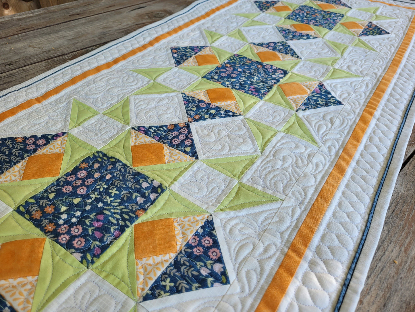 quilted table runner