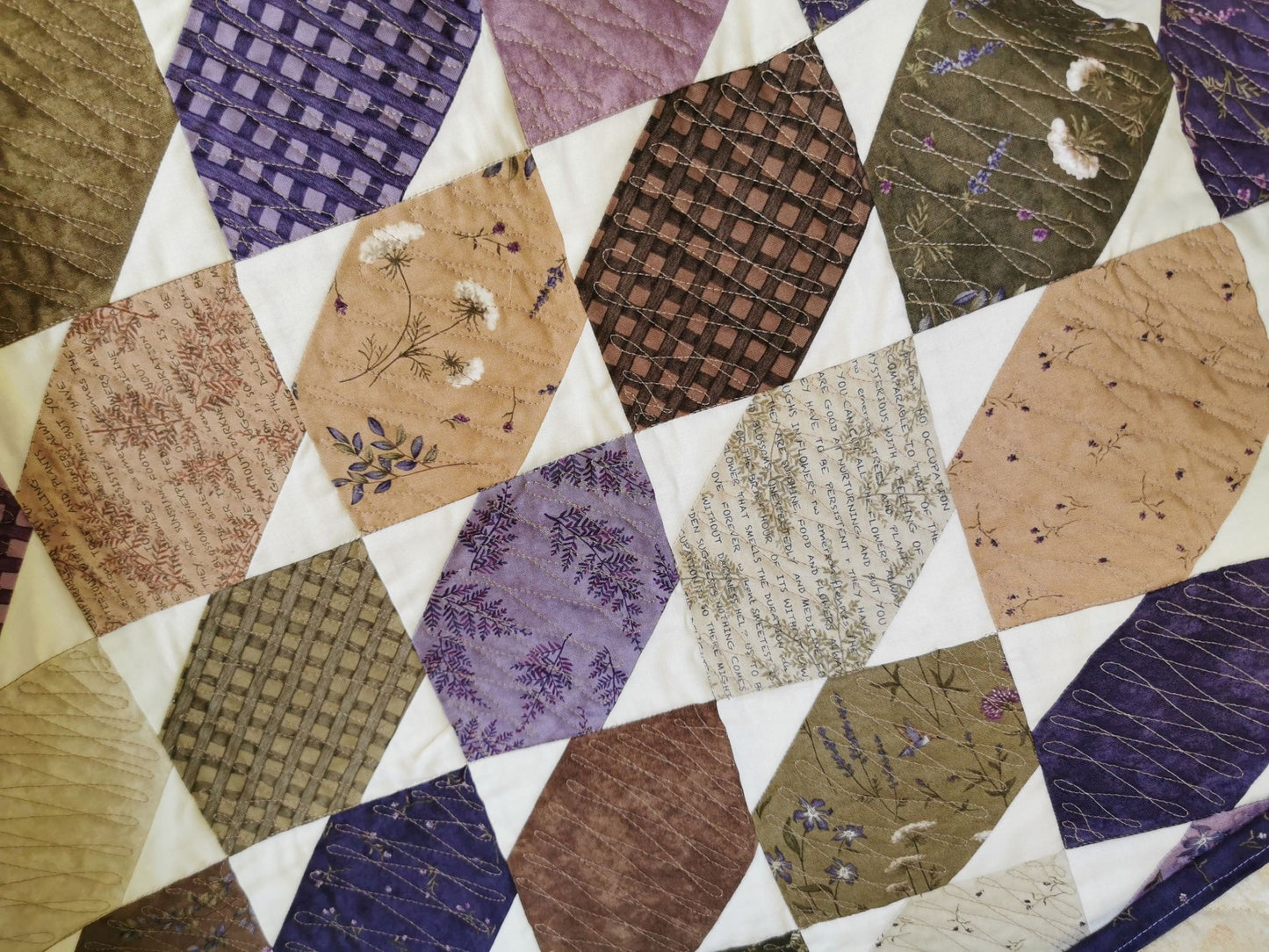 quilted table topper