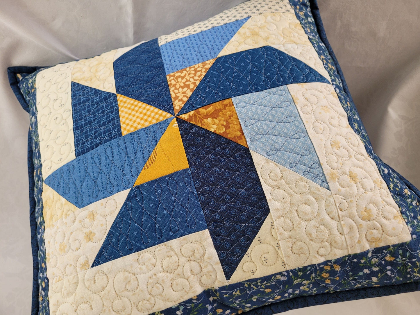 quilted pillow