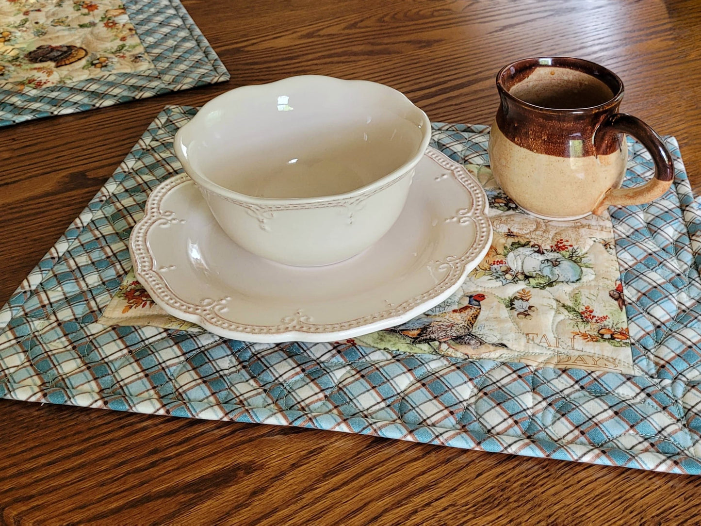 quilted placemats