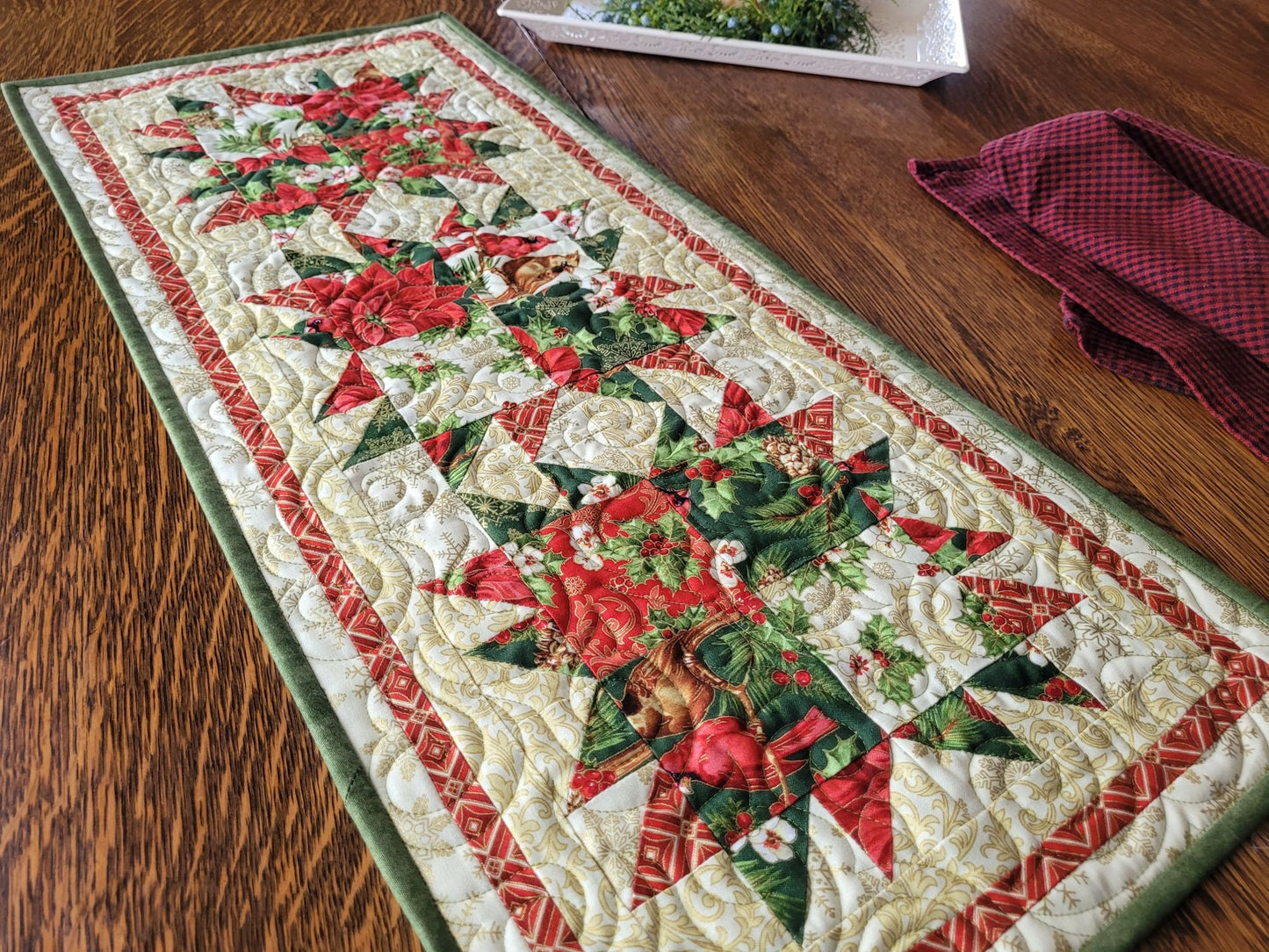 quilted table runner