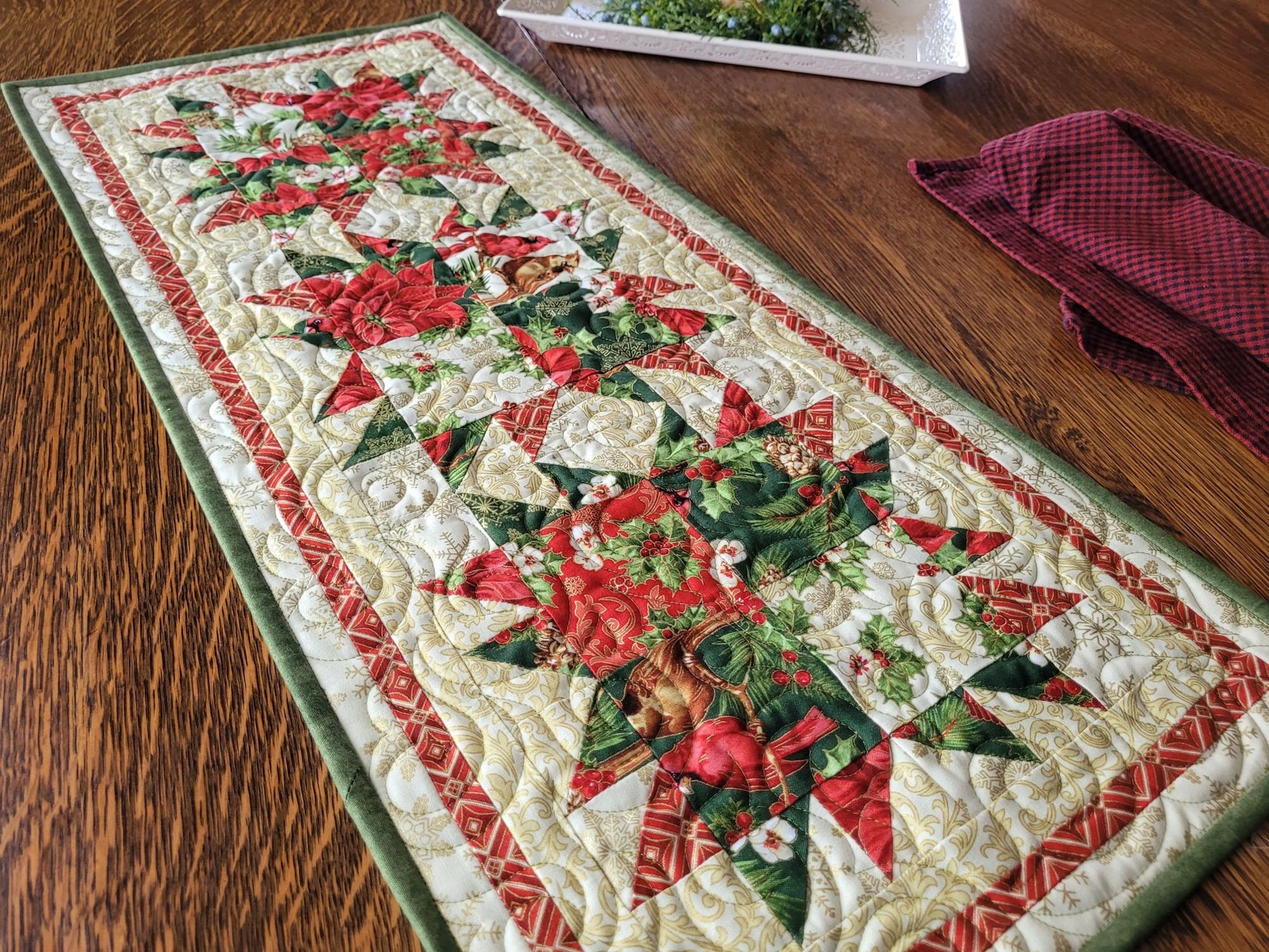 quilted table runner