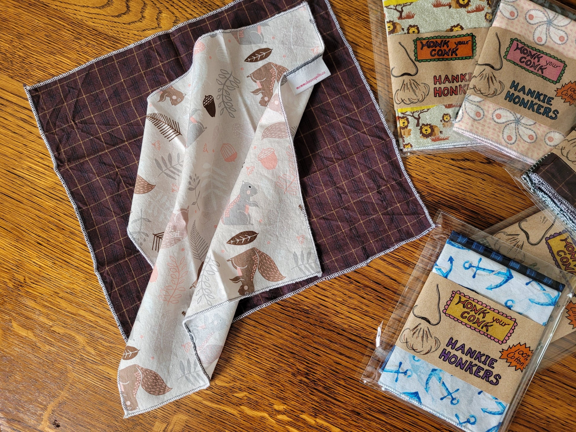 cotton hankerchiefs come in a variety of prints