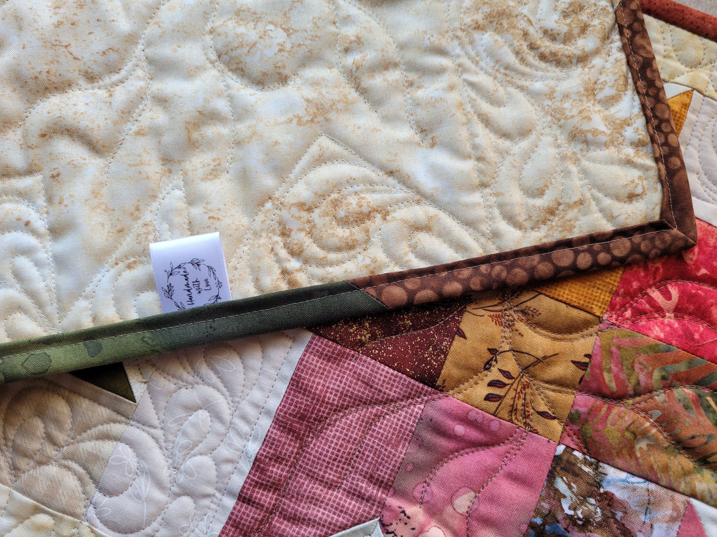 Autumn Blaze 3 Leaf Table Runner