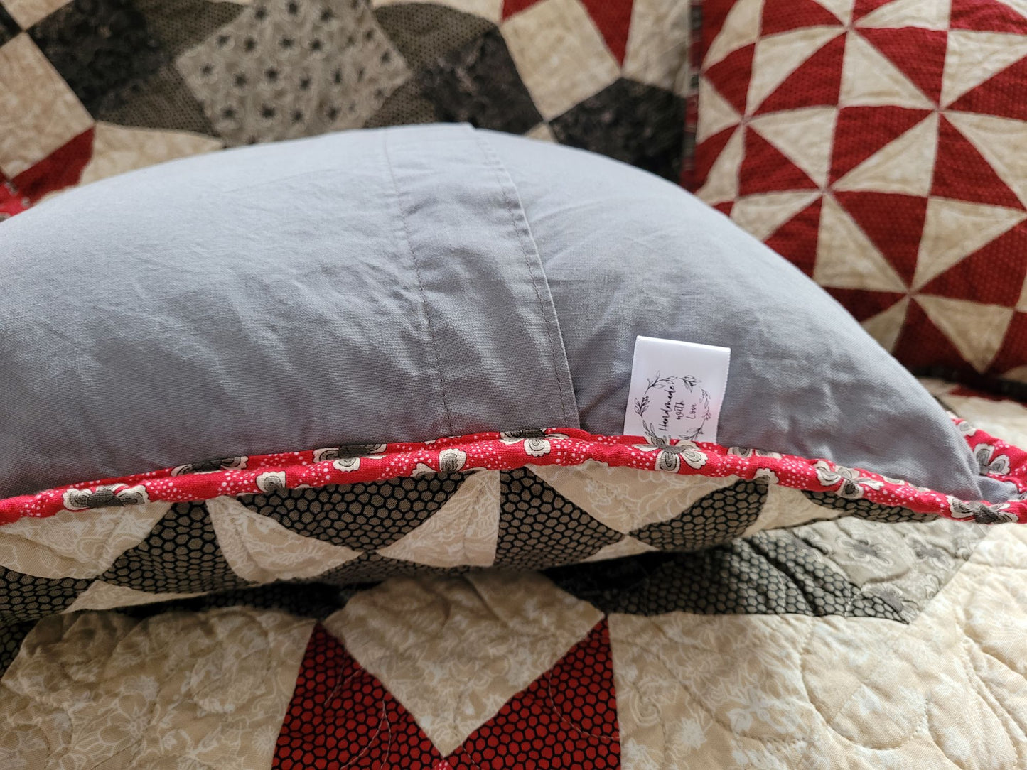 Classic Hearth Pillow - Black 16 inch