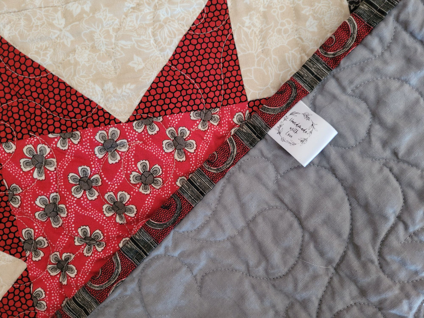 Classic Hearth Heirloom Lap Quilt