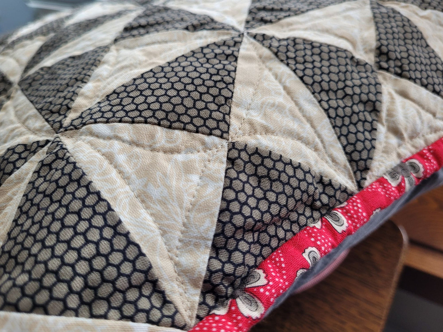 Classic Hearth Pillow - Black 16 inch