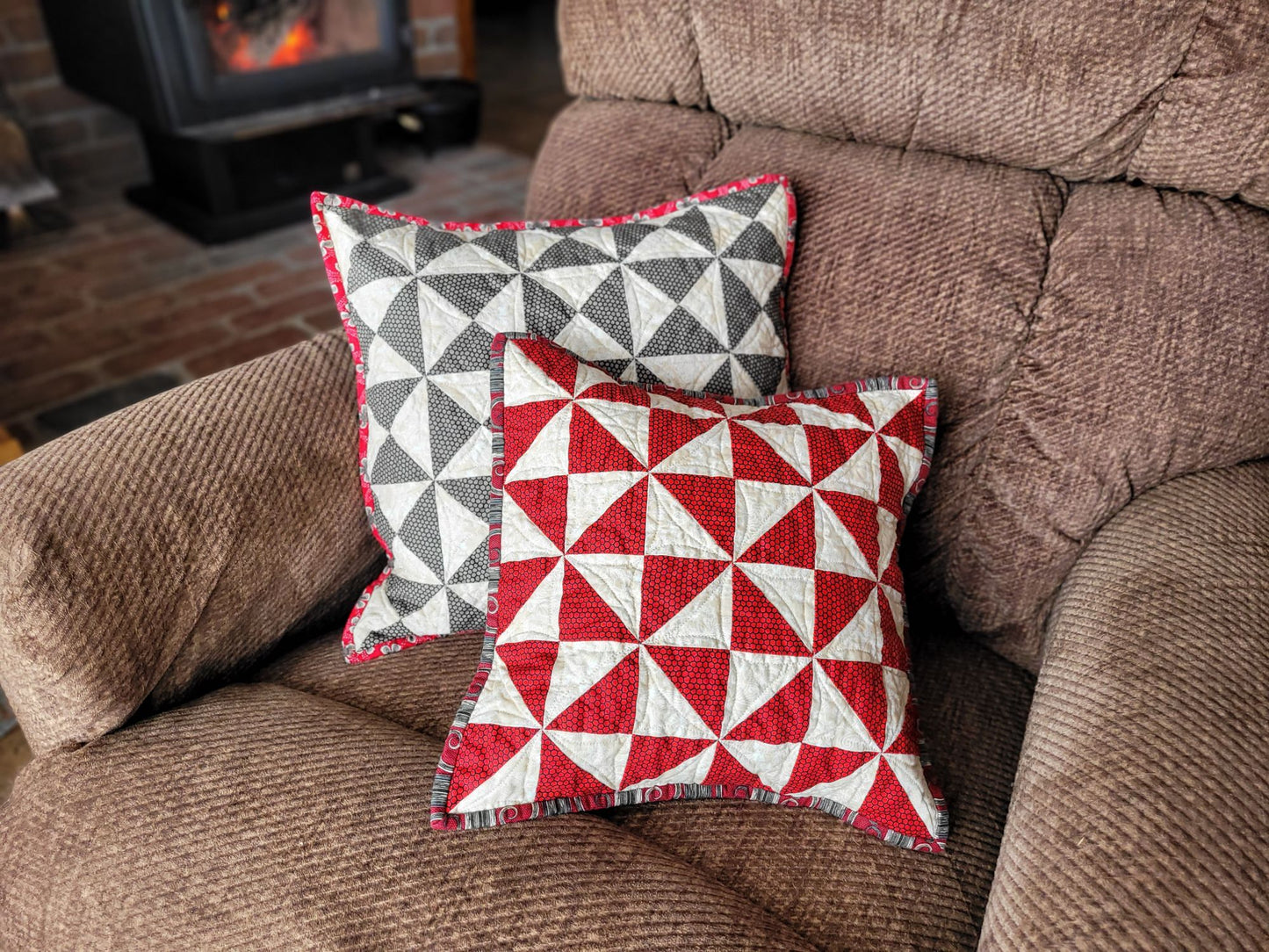 Classic Hearth Pillow - Red 12 inch