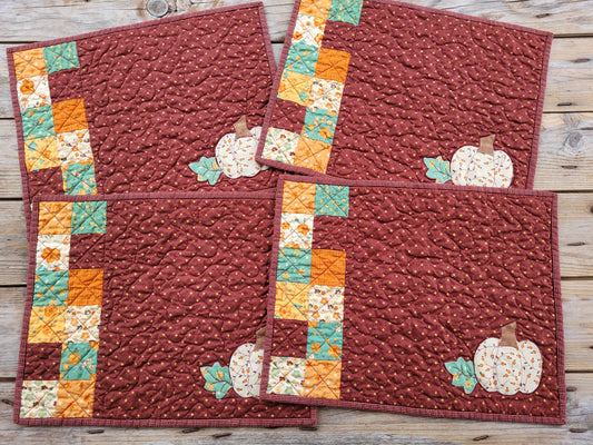Pumpkin Placemats, Special Order for Ashley