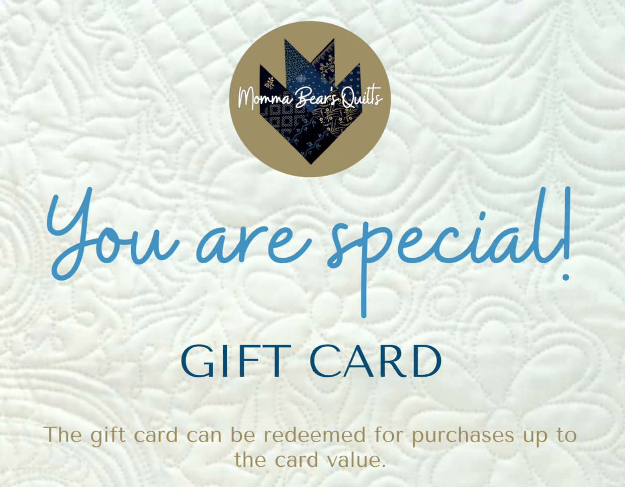 You Are Special Gift Card