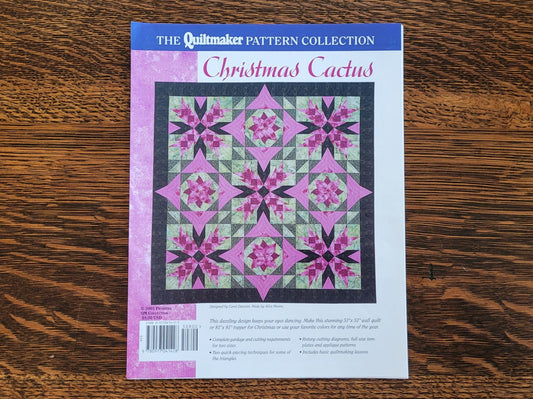 Christmas Cactus Quilt Pattern