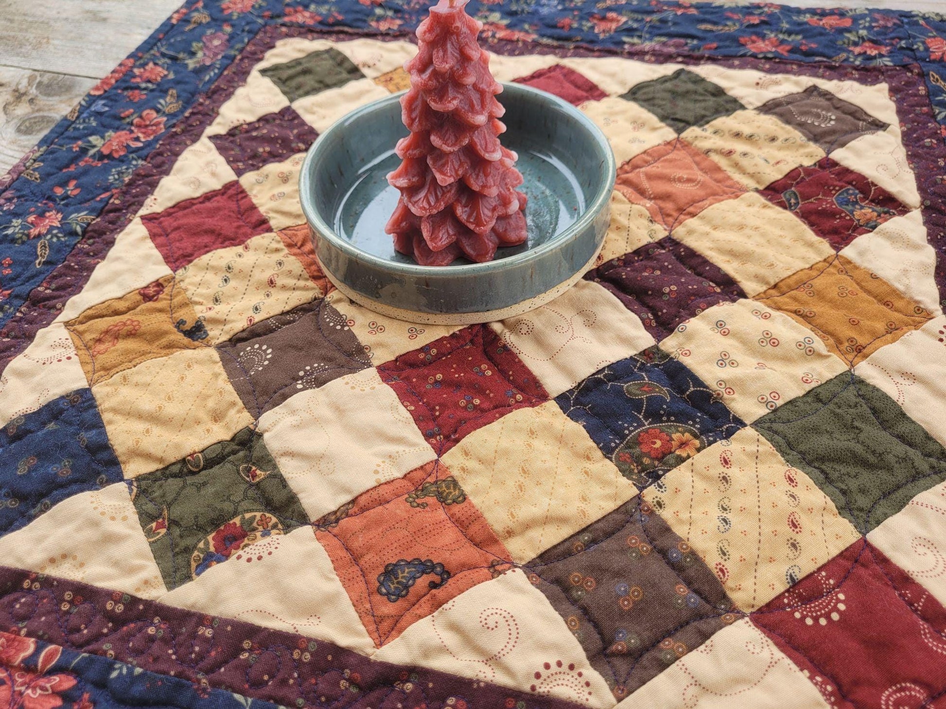 quilted table runner