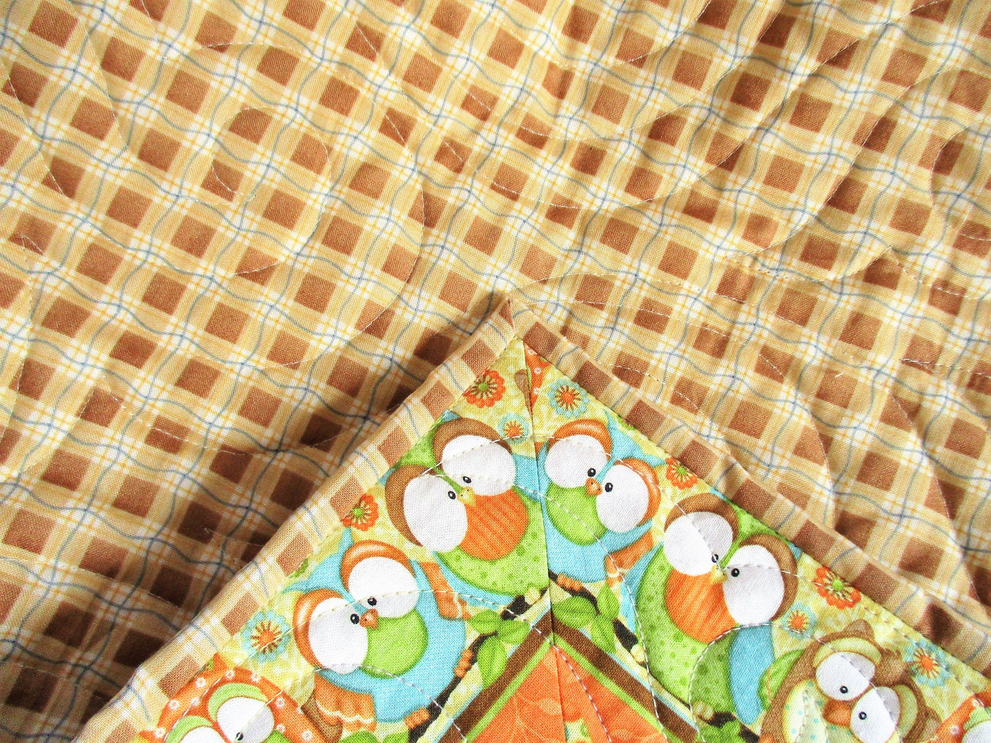 Woodland Animals Baby Quilt