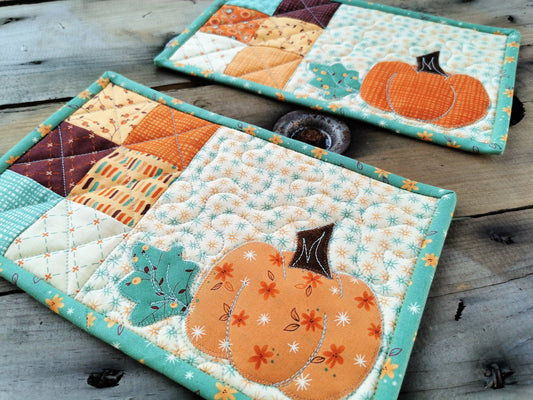 Pumpkin Mug Rug