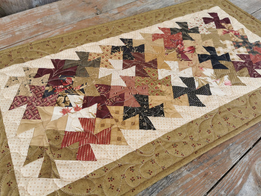 Patchwork Twister Table Runner