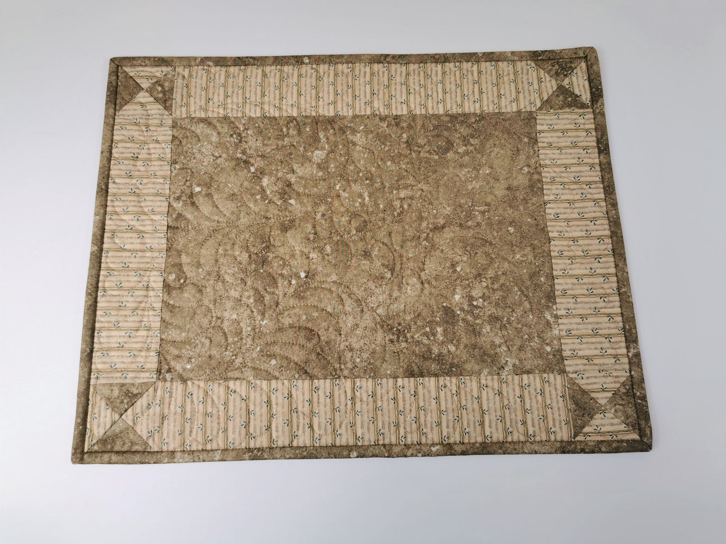 Quilted Placemat | Small Quilted Table Topper