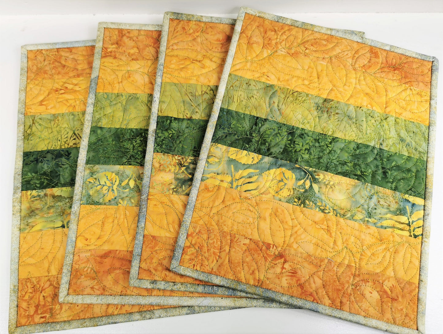 Four Placemats with Coasters