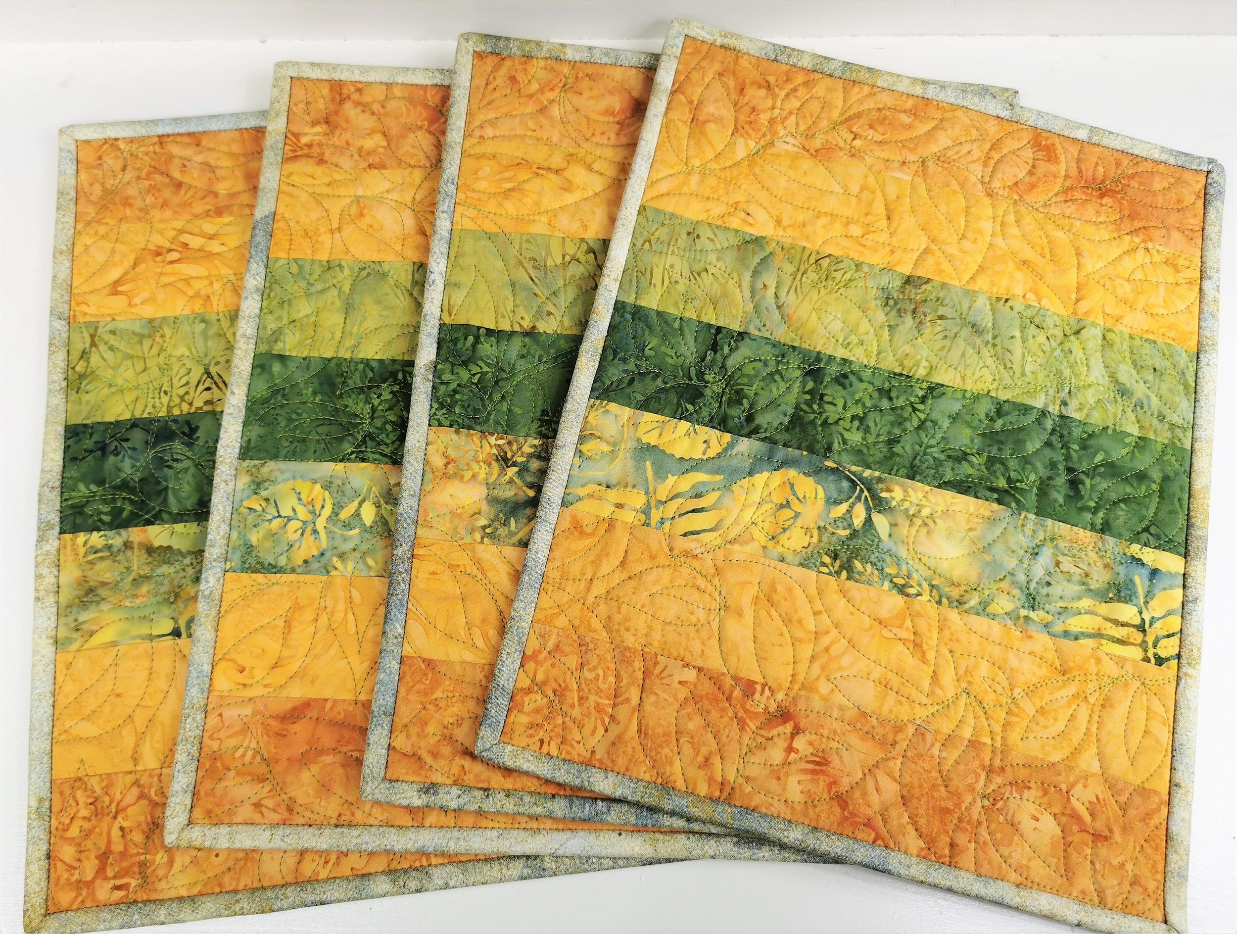 Four Placemats with Coasters