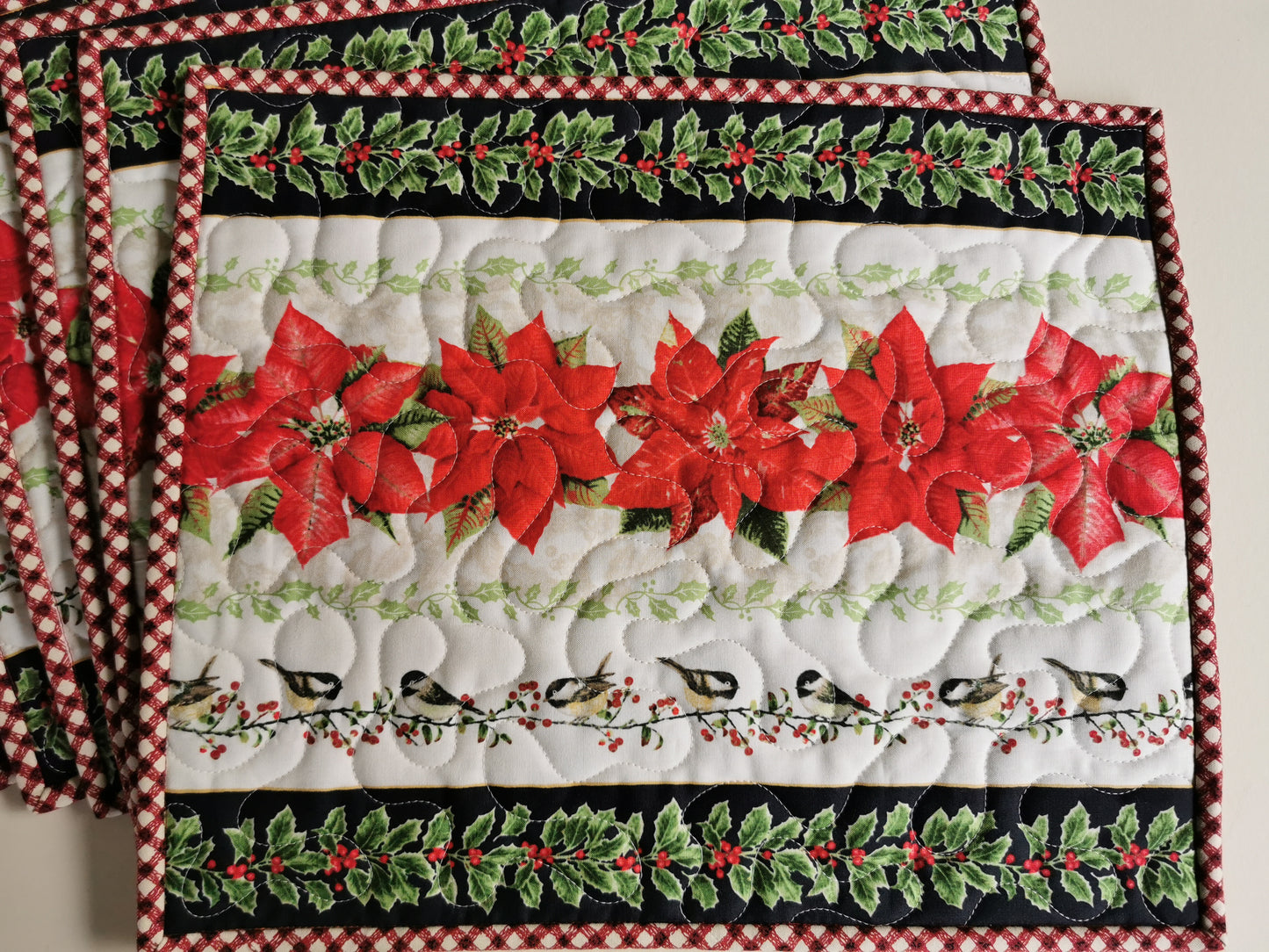 Quilted Christmas Placemats