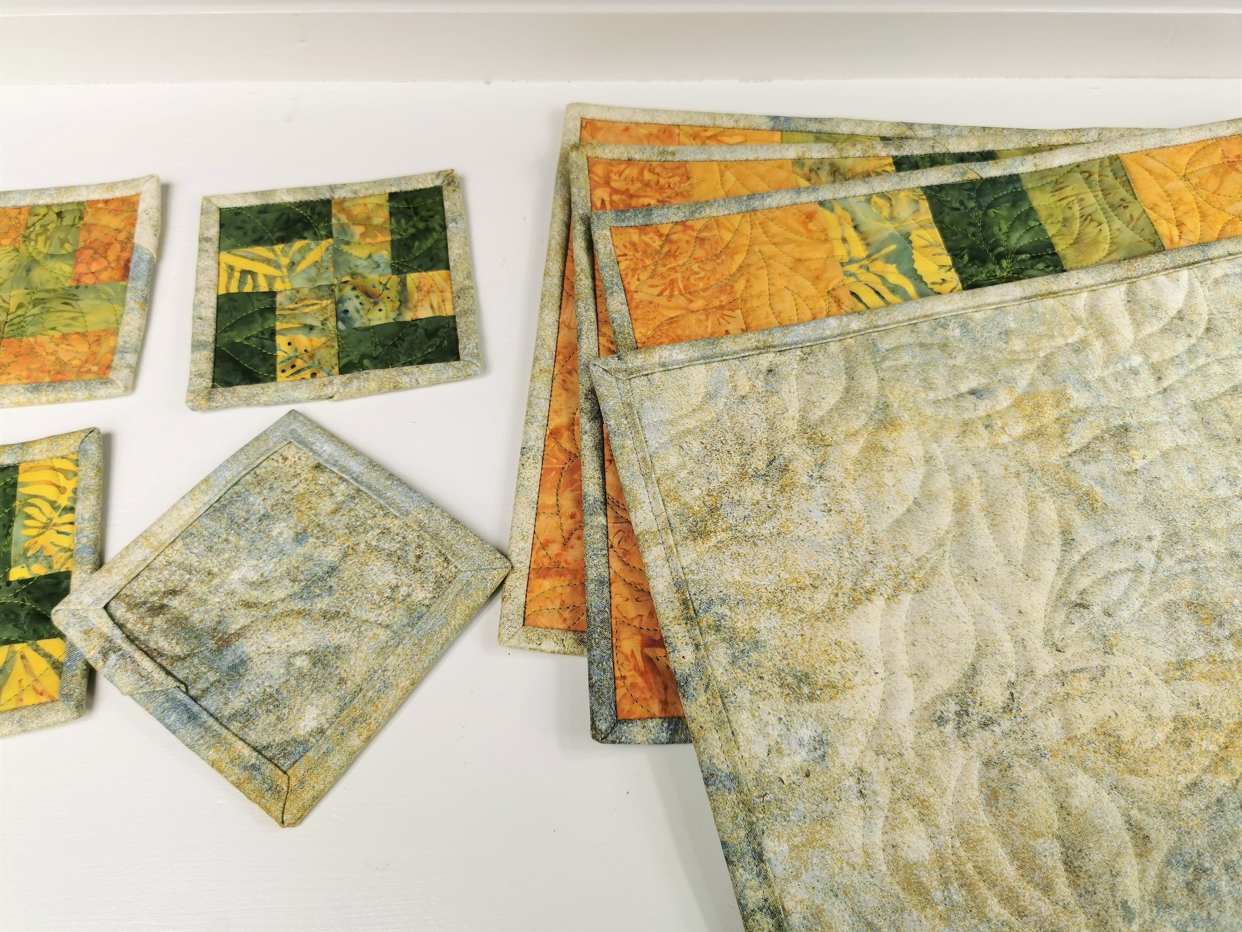 Four Placemats with Coasters
