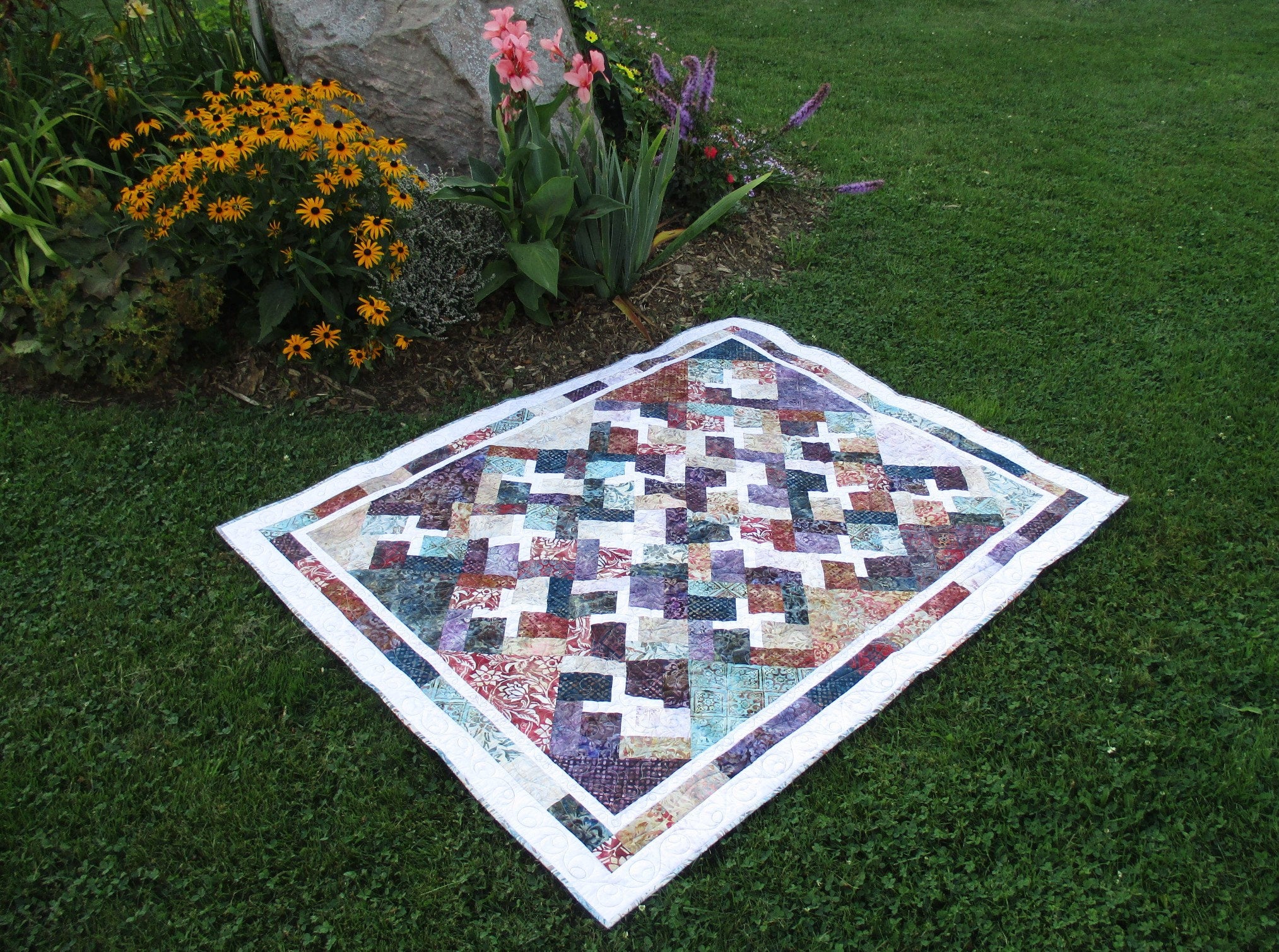 Rustic Throw Quilt