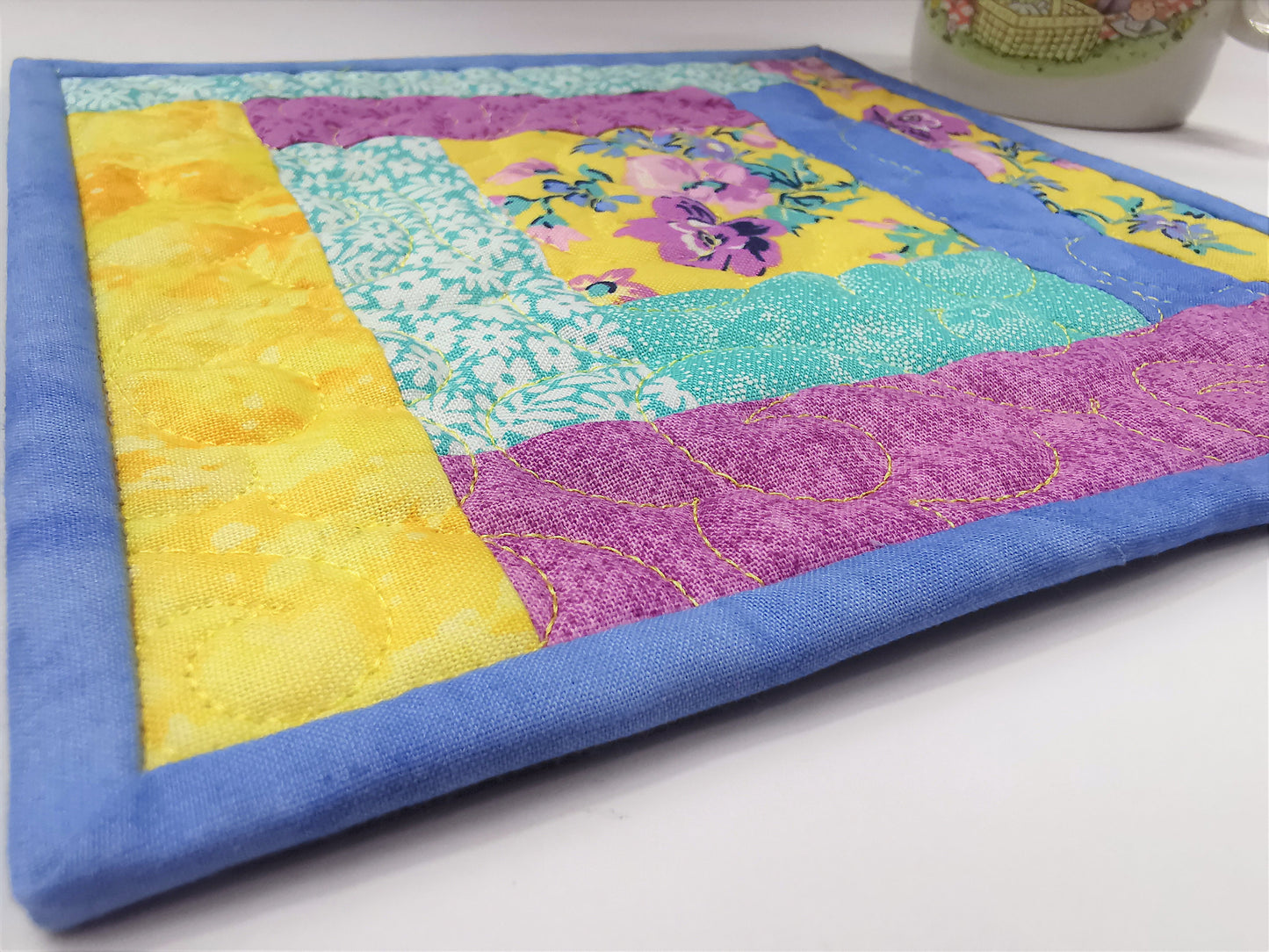 Quilted Mug Rug