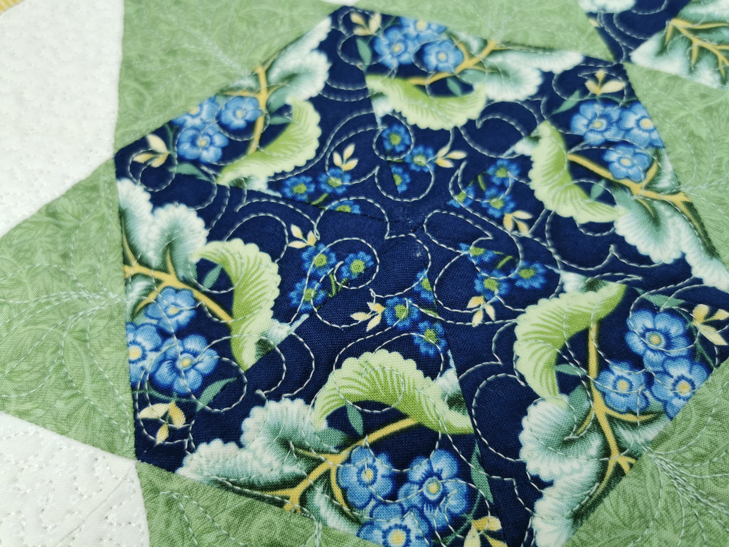 Quilted Star Table Runner,