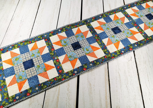 Summer Strawberry Table Runner