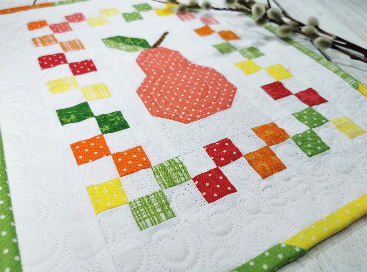 Mini Pear Quilt