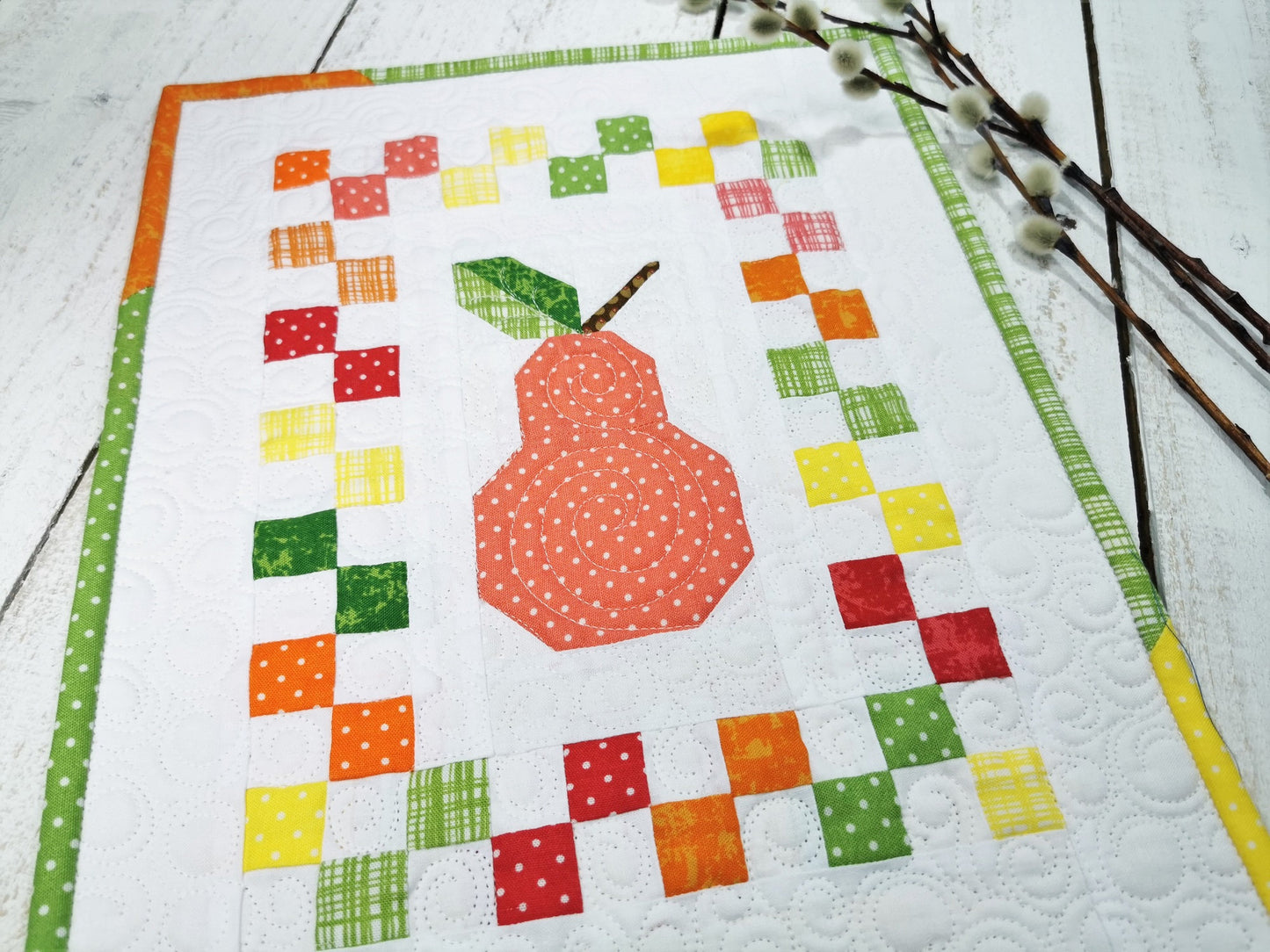 Mini Pear Quilt