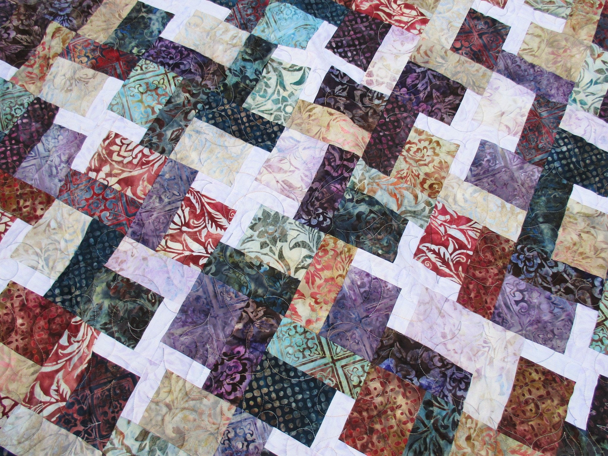 Rustic Throw Quilt