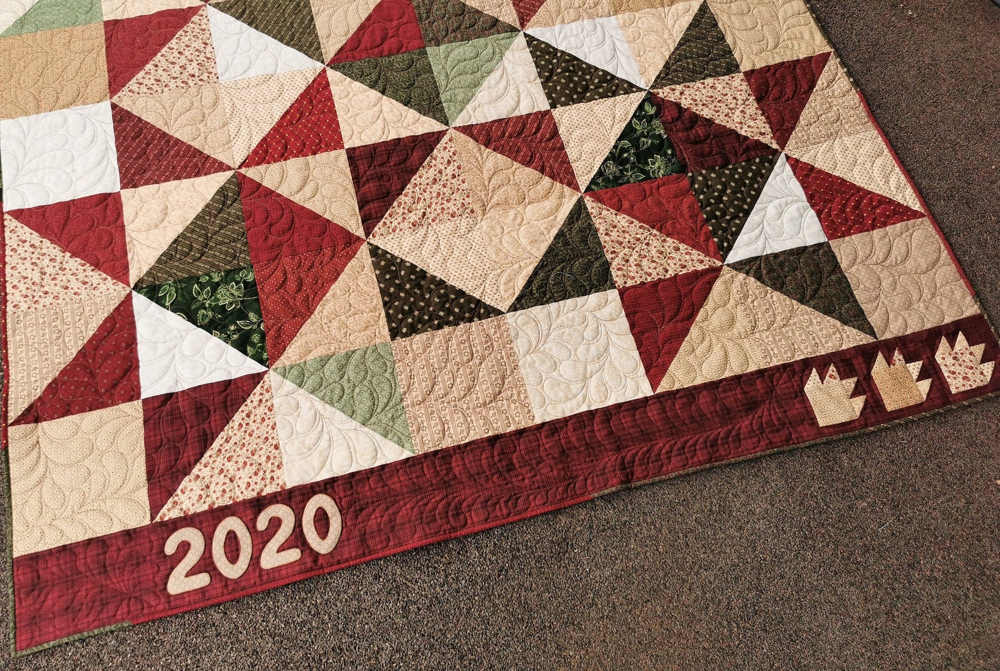 personalized custom throw quilt