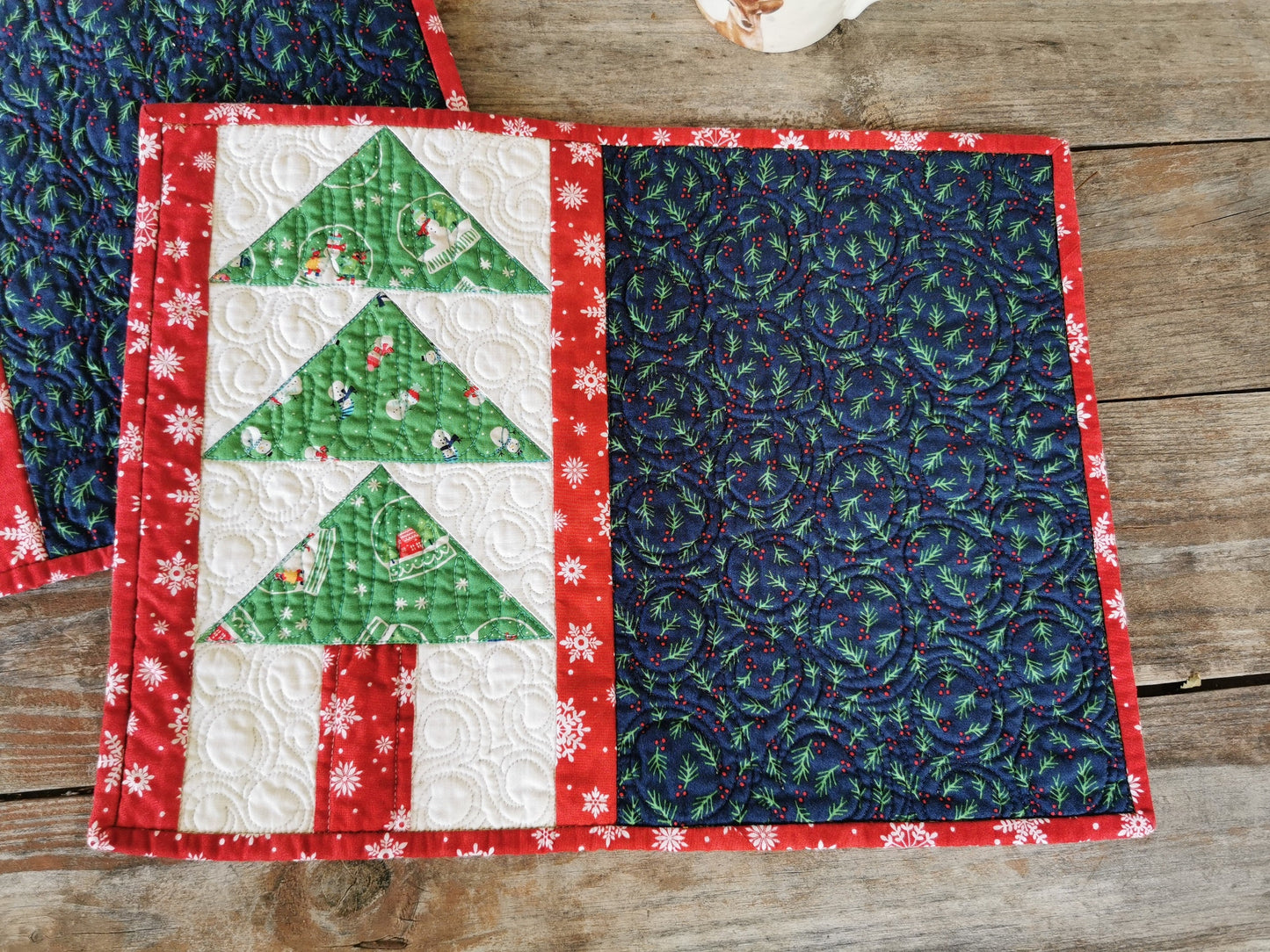 christmas tree placemat