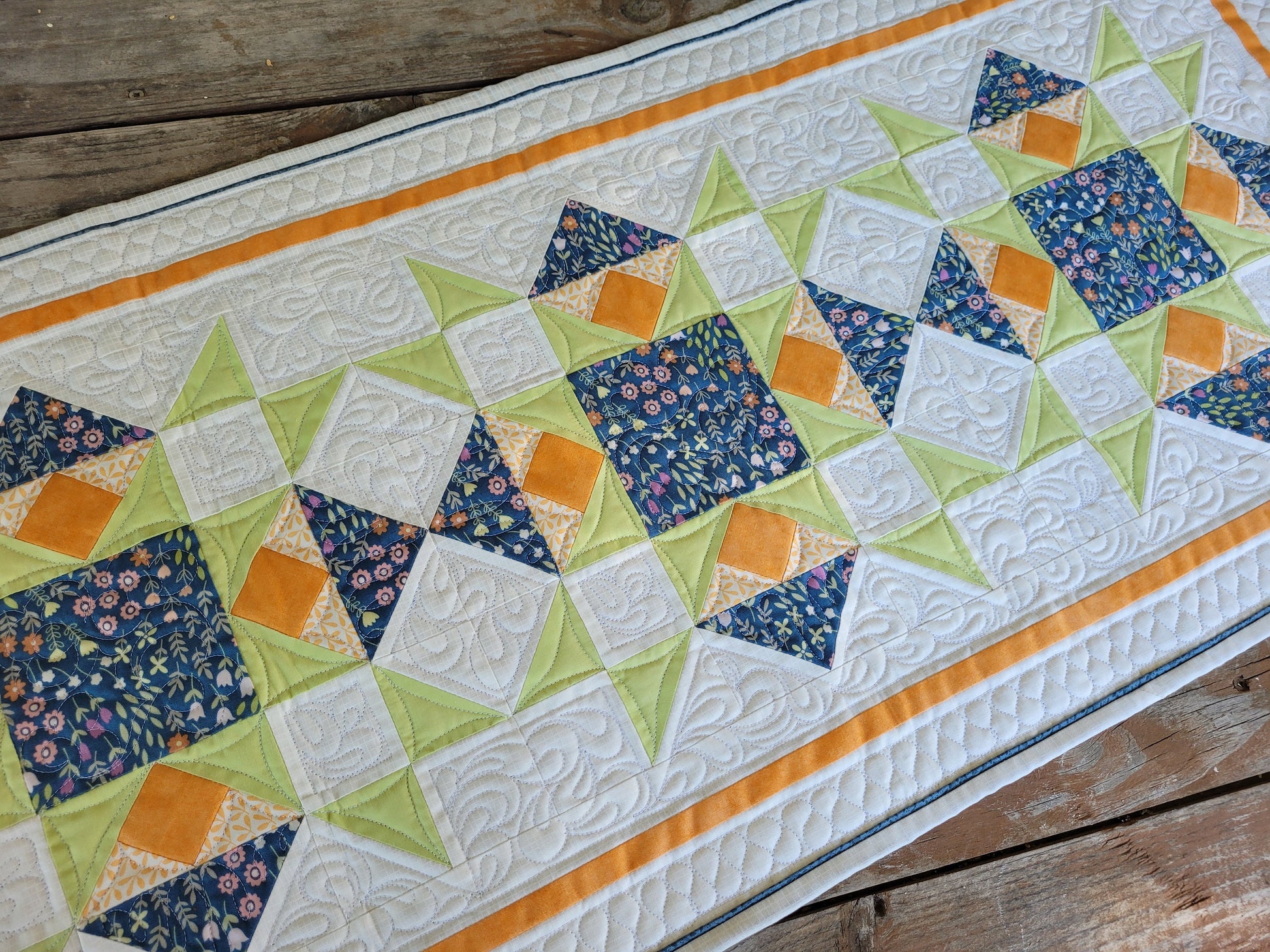 quilted table runner